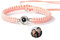 Bracelet de projection photo personnalisé Pour Couple: Réglable Corde Tressée Bracelet de Projection avec Image à l'intérieur Circulaire Charm Mémorial Bijoux Cadeau Pour Fête des Pères (Rose-Argent)