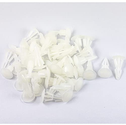 naughtystarts PCB Support Spacer PCB Isolation Column Locking Circuit Boards Nylon Round Header Insulation Bracket Support Height 5mm /0.2 (Pack of 50pcs)