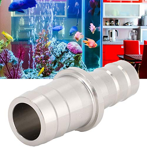 AYNEFY Schlauchreduzierung, 12 bis 16 mm Edelstahl mit Variablem Durchmesser Aquarium-Schlauchadapter Schlauchverbinder Reduzierung Schlauch Reduzierstück