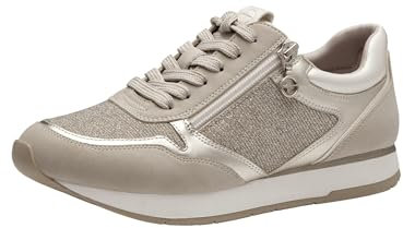 Tamaris Damen Schnürer Vegan beige 42