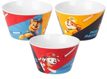 United Labels Paw Patrol Bol à céréales en porcelaine Motif Pat' Patrouille 500 ml