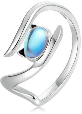 VELESAY Katze Ring Silber 925 Damen Ring Frauen Verstellbare Schwarzer Katze Ring Verlobungsring Offener Cat Ring Silber Fingerring Damen Schwarzer Ring