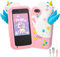 SYNCFUN Smart Phone per Bambini Giocattoli per Ragazze di età 5 6 7 8 9, Telefono Cellulare per Bambini con Doppia Fotocamera, Gioco, Lettore Musicale Scheda da 8 GB, Unicorno