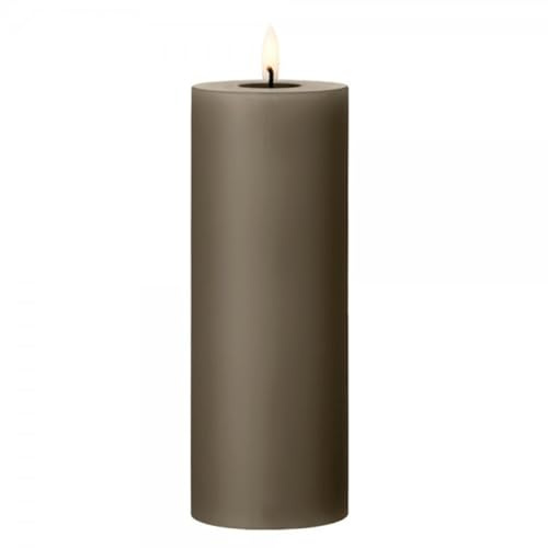 Ester & Eric - LED Stumpenkerze 20cm 77 - Revolutionäre LED Stumpenkerzen mit Schein - Elegante und hochwertige Kerzen - Handwerk und Know-how