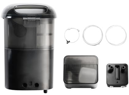 eufy Automatisches Frisch- und Abwassermodul, Auto- System für Sauberes und Schmutziges Wasser für Reinigungsroboter, Kompatibel S1 Pro HydroJet Wisch- & Saugroboter