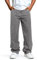 GINGTTO Herren Baggy Jeans Straight Loose Fit Stretch Jeans Regular Male Relaxed Denim Hosen Wide Leg Streetwear mit Taschen Hell Grau 32