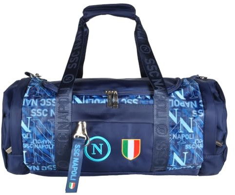 Enzo Castellano SSC NAPOLI, Borsone Unisex-Adulto