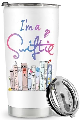CoCoCherry Music Lovers Gifts - Stainless Steel Tumblers 20oz, Singer Tumbler Album Inspired Gift, Singer Merchandise, Birthday Christmas Gifts for Women Friends, Travel Mug (Ts 006)