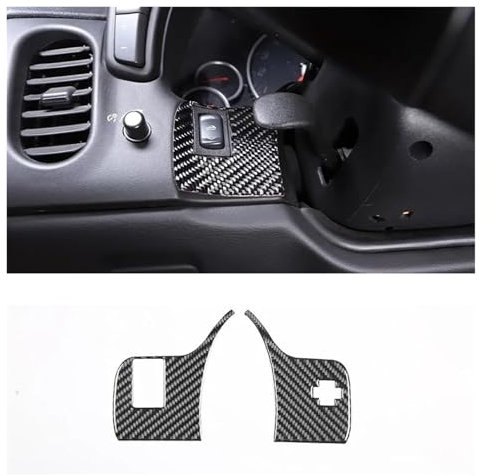 Auto Interieur Zubehör Für Chevrolet Für Corvette C6 2005-2013 Auto Glas Heber Rahmen Aufkleber Auto Innen Außen Dekoration Zubehör Auto Innenraum(K-w)