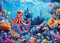 Puzzles 500 Pieces for Adults-Thrilling Deep Sea Expedition-jigsaw puzzles for adults 500 Piece Puzzle Educational Games Puzzle Gifts