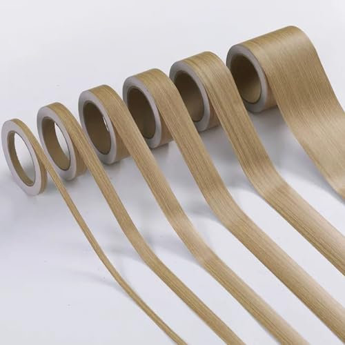TRUHUI Self-Adhesive Wood Grain Tape, Wood Grain Repair Patch,1CM*25M,C-KJM1