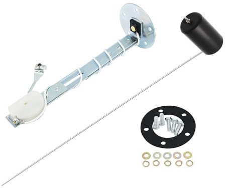 Marine Fuel Sending Unit | 0-190 Ohm with Adjustable 5-27 Float Arm | Universal Replacement for Boat, Car, Truck, RV Fuel & Water Tanks