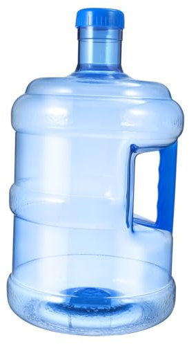 UKCOCO Jarra De Agua Portátil De Pet Grueso con Asa Ergonómica Resistente y Sellado Hermético Contenedor para Camping Picnic y Senderismo Al Aire