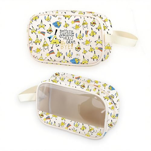 Kosmetiktasche von Bill Inspired Clear Makeup Pouch Travel Toiletry Bag Mystery Shack Kosmetiktasche, Bye Mb Uk2, Beutel