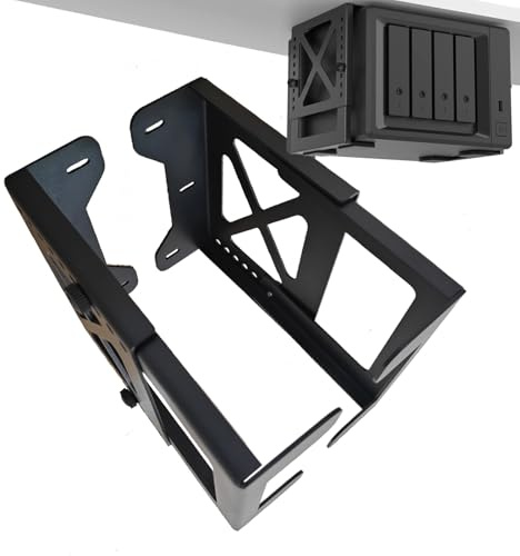 Under Desk Mount,Computer Adjustable Stand - Space-Saving Adjustable Design for Cable Management Small Spaces Dorm Studio Home Bedroom Study Room
