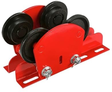 flaschenzug Hebekran-Zubehör Handtragewagen Manuelle Laufkatze 4/6 Rollen Für PA200 PA250 A300 PA400 PA500 Elektrischer Hebezeug-Stützarm(4 Wheels)