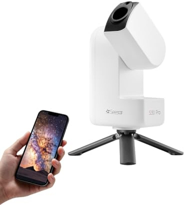 ZWO Seestar S30 Pro Smart-Teleskop, App-gesteuerte Astrofotografie | 4K-Dual-Kamera, Auto-Tracking & GoTo, Ein-Knopf-Aufnahme, Milchstraße, Sternspuren, Deep-Sky- & Weitfeldfotografie