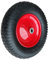 Sackkarren Schubkarren Rad Luftrad Ersatzrad 4.80/4.00-8 (Rad 400 mm/Achsloch 20 mm)