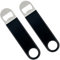 G2PLUS 2PCS Apribottiglie Beer Bottle Opener con manico strato in gomma antiscivolo per Bar KTV Kitchen