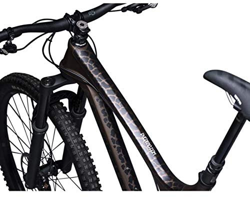 DYEDBRO MTB-Rahmenschutzfolie Schwarz