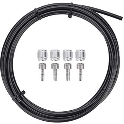 Bike Hydraulic Disc Brake Hose Tube, Bike Hydraulic Brake Hose Tube Connector Inserts Set Accessory