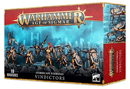 Games Workshop Warhammer AoS - Stormcast Eternals Vindictors 99120218061 Noir