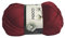 filati italiani Cotone Fiocco. 100% Cotton, 50g (125m) per Uncinetto e Maglieria (Bordeaux 7289)