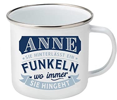 Top Lady Becher Anne |Emaille|350ml|