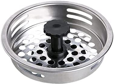 Filtro de fregadero de cocina BRICOGAMO, colador de drenaje de ducha, tamaño Universal, colador de drenaje de acero inoxidable, escurridor de grifo, accesorios de cocina de 8,5 cm
