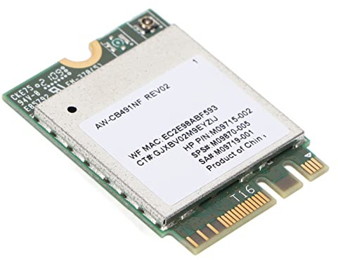 Septpenta Rtl8821ce WLAN Karte, M.2 Schnittstelle, Leiterplatte, Schnelle BT4.2 Übertragungsrate, Aw Cb491nf Netzwerkkarte, Kompatibel mit Den Meisten Computern
