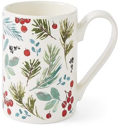 Portmeirion Mug Meirion Christmas Sprigs Single Mug