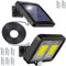 Retoo Solarlampen für Außen mit Bewegungsmelder, 108 LEDs, Verbessertes Neues Modell Solar Lampe Outdoor für Garten, Solarleuchten für den Außenbere ichdeal für Terrasse, Veranda, Garage, Haustür