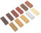 UPKOCH 1 Set cera riparatrice per pavimenti kit di riparazione per pavimenti in laminato kit di riparazione stucco per pavimenti in legno piastrelle piastrella kit riparazione mobili