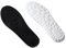 Orthopulse Ultra-weiche Lauf-Einlegesohle.Superweiche Laufsporteinlagen - Ortorex.Orthopädische 4D Einlegesohle fur schmerzfreie FuBe Paare (41-42,Schwarz)