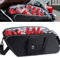 ZHOUMADE Borsa da sella per moto, fodera termica senza cuciture, adatta per Harley Touring picnic, escursionismo, cibo congelato, bevande, vino, (nero)