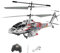 Harilla Ferngesteuerter Hubschrauber mit Lichtern, Sammlerstücke, 1 Schlüssel, Start/Landung, Flugzeug, Gyro-Stabilisator, RC-Helikopter für Anfänger, Gold