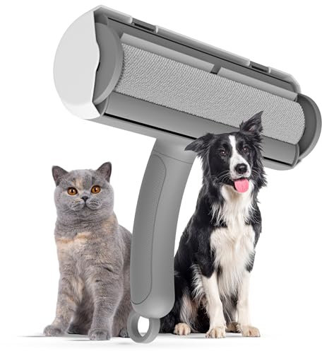 Tierhaarrolle, Fusselroller, Fusselbürste, Tierhaarentferner, Fusselrolle, Tierhaare, Fusselrolle für Katzen, Fusselrolle für Hunde, Wiederverwendbare Fusselrolle