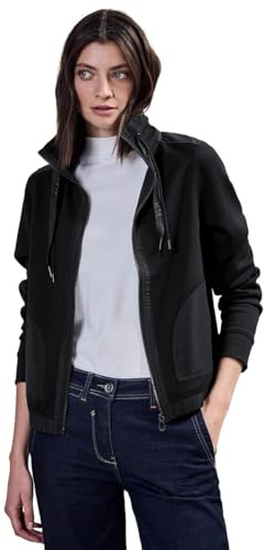 Cecil Damen Materialmix Sweatjacke