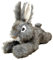 # Eichhörnchen-Figuren, Eichhörnchen-Statue, künstliches Eichhörnchen-Spielzeug für Weihnachtsbaum, Ornament, Tischdekoration (Grau, C)
