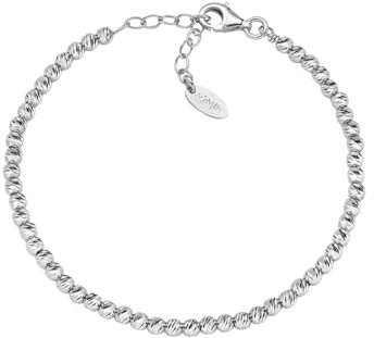 Amen, (P) Diamond Cut, Pulseira Silver 16 + 3 cm, Prata 925 (3.80 g), Diamond Cut