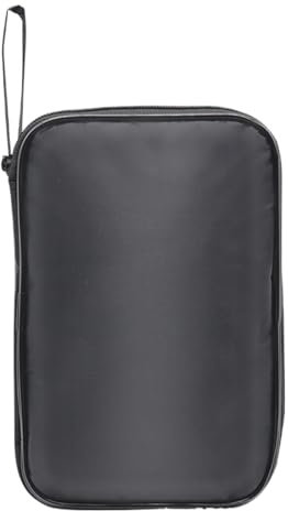 Multimeter Case, Portable Storage Bag, Smooth Zipper, Thick Strap, Travel Organizer, Lightweight Utility Pouch for Meter Kit