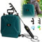 Pompa Elettrica per Piante 12L Nebulizzatore a Batteria Pompa Irroratrice a 2 Velocità Regolabile Spruzzatore a Pressione Elettrico a Zaino Ricaricabile