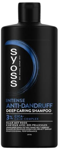 6er Pack - Syoss Shampoo Intensiv Anti-Schuppen - Deep Caring - 440ml