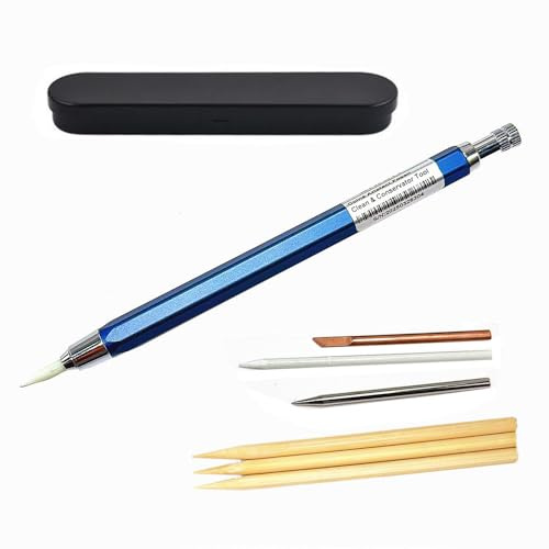 shrxy Coin Cleaning Pencil Set and Cleaning Bamboo Sticks