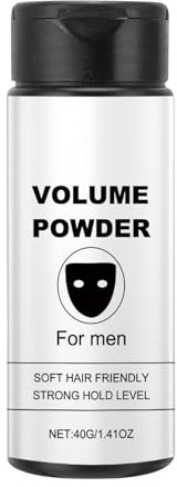 TyCylKu 40g Haarpulver Textur Puder Für Männer Haarpuder Stylingpulver Stylingpuder Volumen Puder Haare Texture Powder Mit Mattem Effekt, Verleiht Sofort Textur Und Volumen, Starker Halt