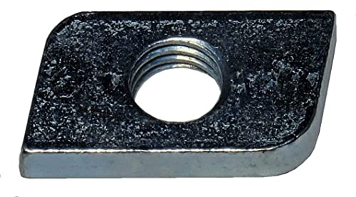 Dadi scorrevoli M6, 20 pezzi, per profilo C, 27 x 18 mm.