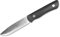 Real Steel Unisex – Erwachsene Bushcraft III Convex Taschenmesser, Schwarz, 21.9