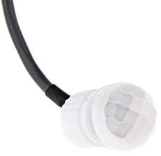 HUBER Motion 19LV Mini détecteur de mouvement PIR 120° / 360° pour montage intérieur/extérieur I Capteur IP65 I 12-24 V Détecteur de mouvement encastrable petit avec potentiomètre