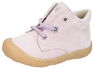 PEPINO Ricosta Mädchen Stiefel Cory,Kinder Boots,WMS:Mittel,lose Einlage,terracare,nachhaltig,Booties,Leder,Kids,Viola (320),24 EU