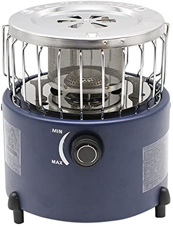 YKYR Winter Compact Gasheizung, Tragbare Gas Heizstrahler, Camping Heizung Gasstrahler Im Freien, Zeltheizung Heizofen, Mini Gasheizofen (Color : Blue, Size : Mini Heating Stove)